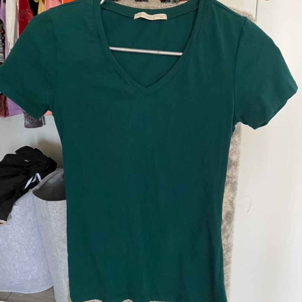 Emerald Green Basic T-shirt